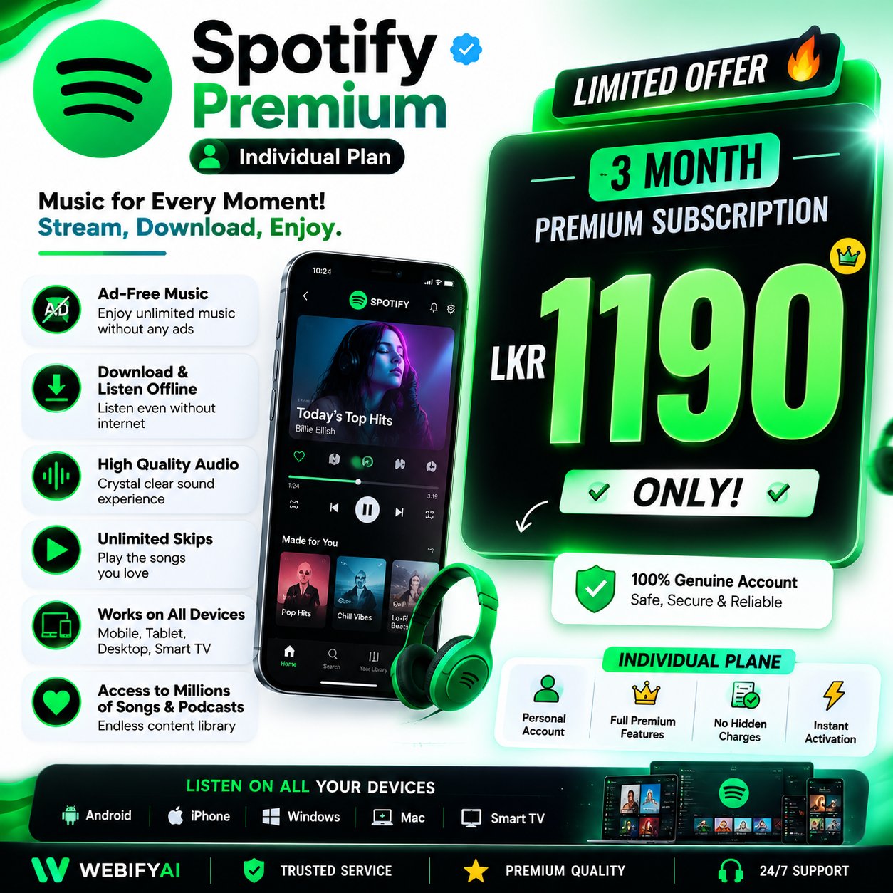 SPORTY PREMIUM 3 MONTH