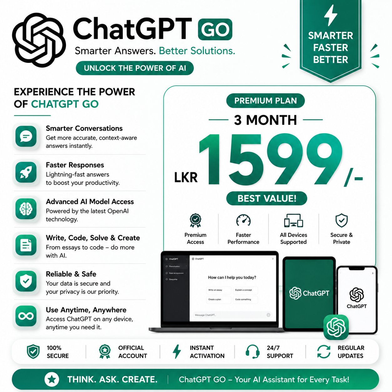 Chat Gpt Go 3 Month — image 1